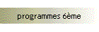 programmes 6me