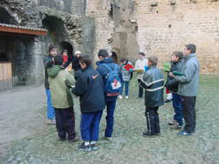 La cour 