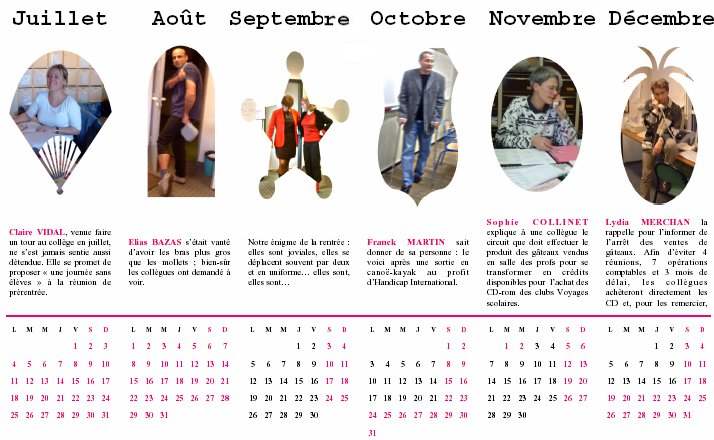 calendrier 2005 - j/d