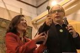 Quand Luchini fait l'animation de la vente des vins des Hospices de Beaune en Bourgogne