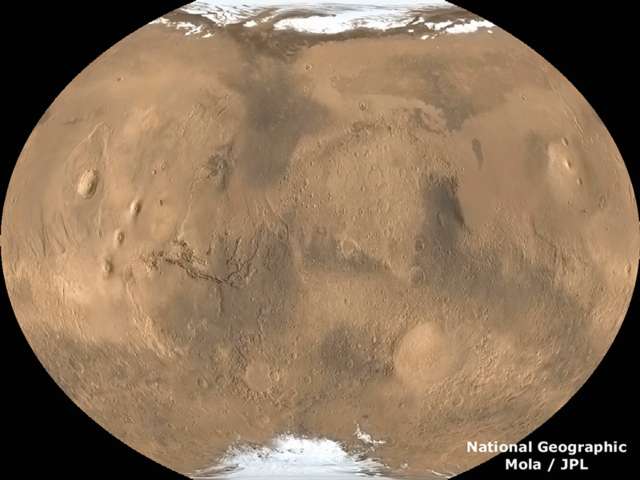 Plante Mars (image Ciel & Espace)