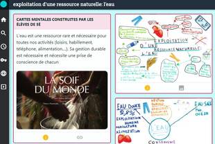 Cliquez pour ouvrir le Digipad sur l'exploitation de l'eau !