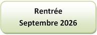 CALENDRIER DE RENTREE 2026-2027