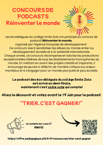 Concours de podcast 2026 !