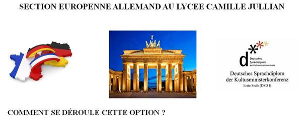 Section Europenne Allemand au Lyce Camille Jullian